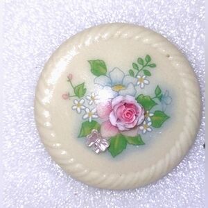 Avon Brooch Lot of 3 Pink Awareness Ribon Nail Art Jewels